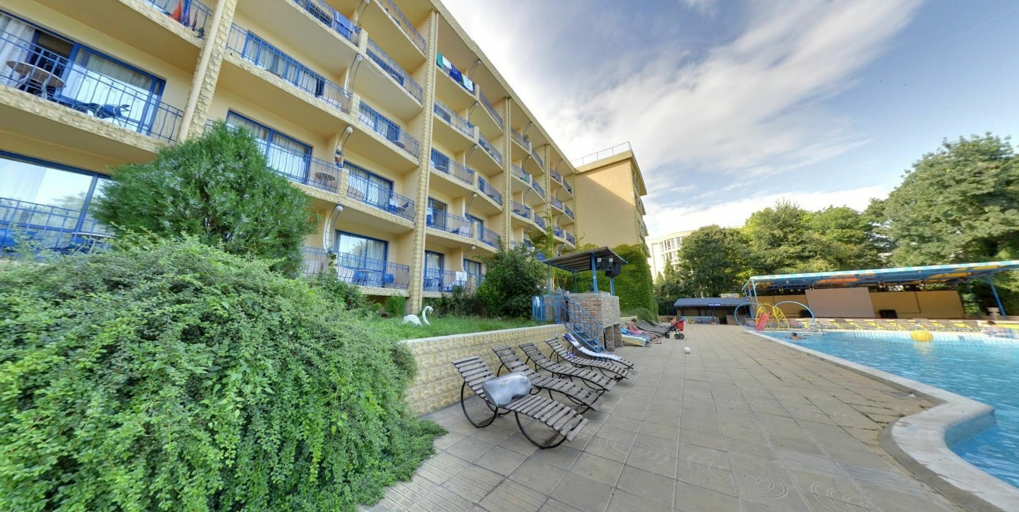 Hotel Dana Palace Goldstrand Exterior foto